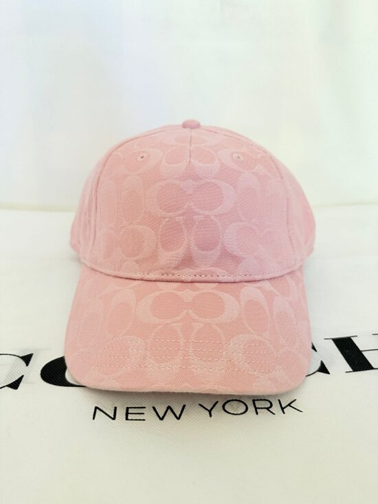 coach Signature Denim Baseball Hat cfg30 main image 6